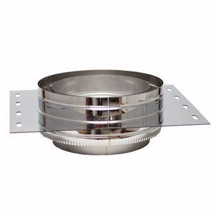 Розгрузочная платформа для дымохода лист 2мм AiSi 304 d120/180 L001713 фото