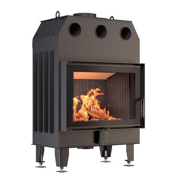 Каминная топка BOKAR 7050 (15,2 kW) black ceramatex 7050 фото