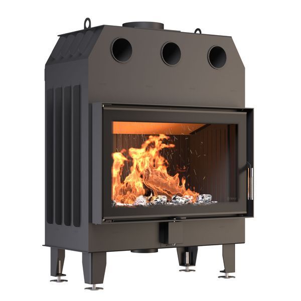 Каминная топка BOKAR 8050 (16,8 kW) black ceramatex 8050 фото