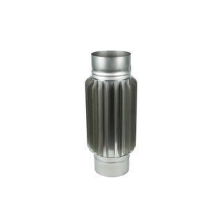Труба-радіатор 1 м, &Oslash;100 мм, сталь 1 мм, AISI 321 Вент Устрій vent-027078 фото