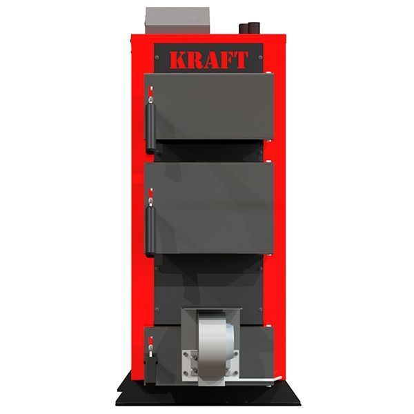 Твердотопливный котёл KRAFT E new 20 кВт, механическое управление kraft-E-NEW-20-M фото